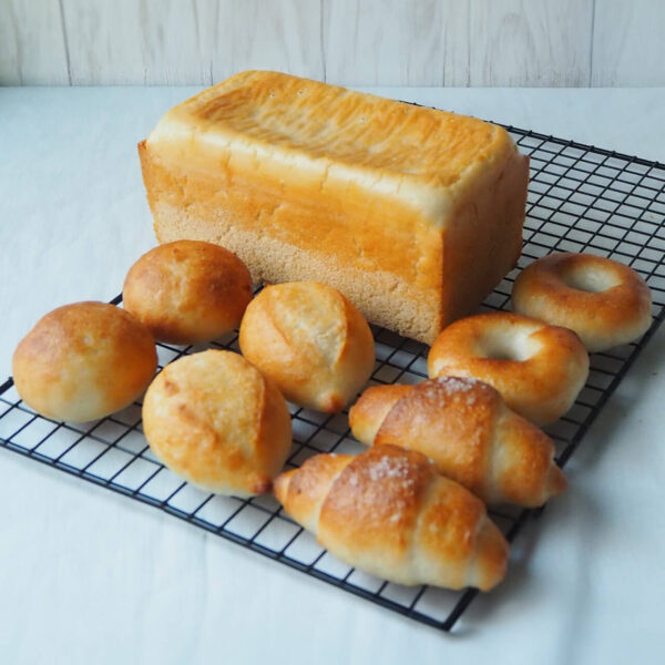 毎日食べたいシンプルな米粉パンセット - 画像 (3)